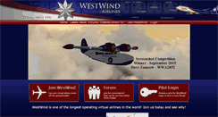 Desktop Screenshot of flywestwind.com